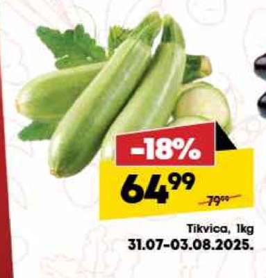Tikvica 1kg