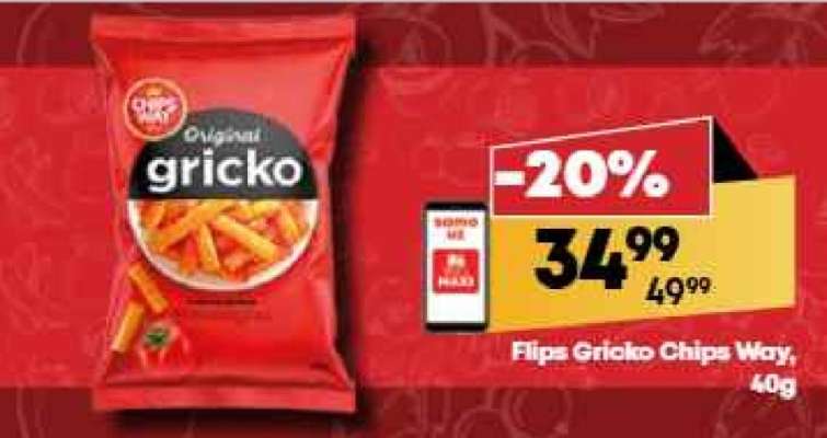 Flips Gricko Chips Way 40g