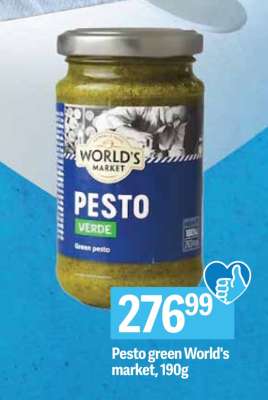 Pesto green World's market, 190g