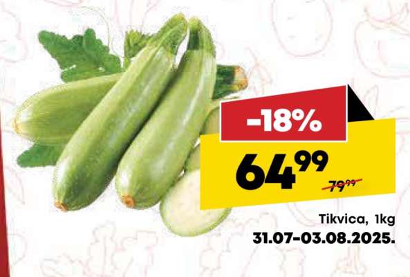 Tikvica 1kg