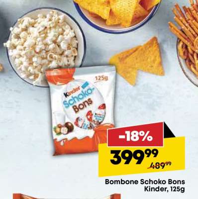 Bombone Schoko Bons Kinder 125g