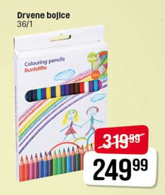 Drvene bojice 36/1