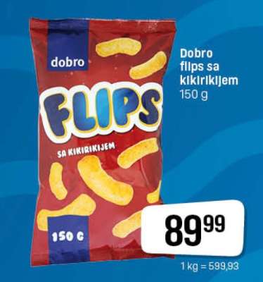 Dobro flips sa kikirikijem