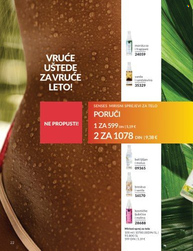 Avon katalog - 01.08.2025 - 31.08.2025. Stranica 22