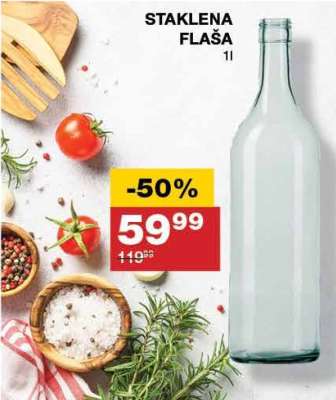 STAKLENA FLAŠA