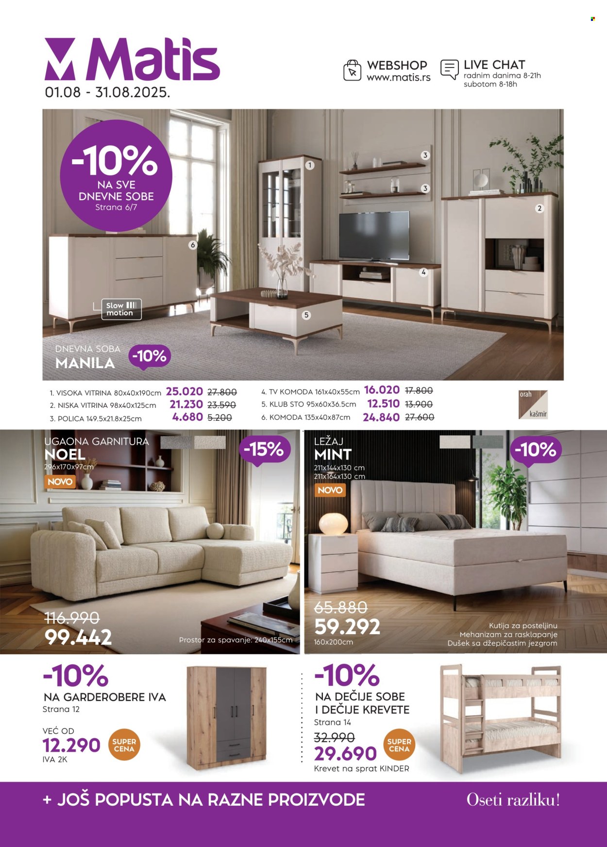 Matis katalog - 01.08.2025 - 31.08.2025. Stranica 1