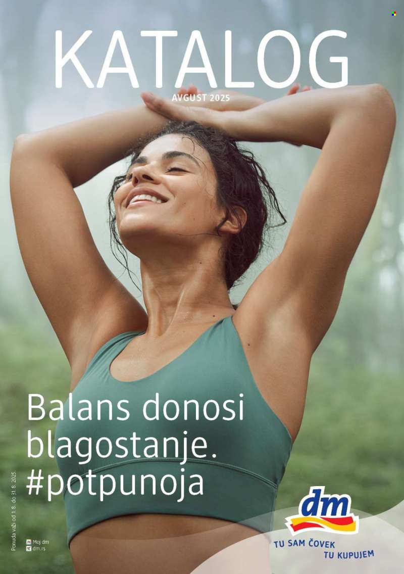 dm drogerie katalog - 01.08.2025 - 31.08.2025.