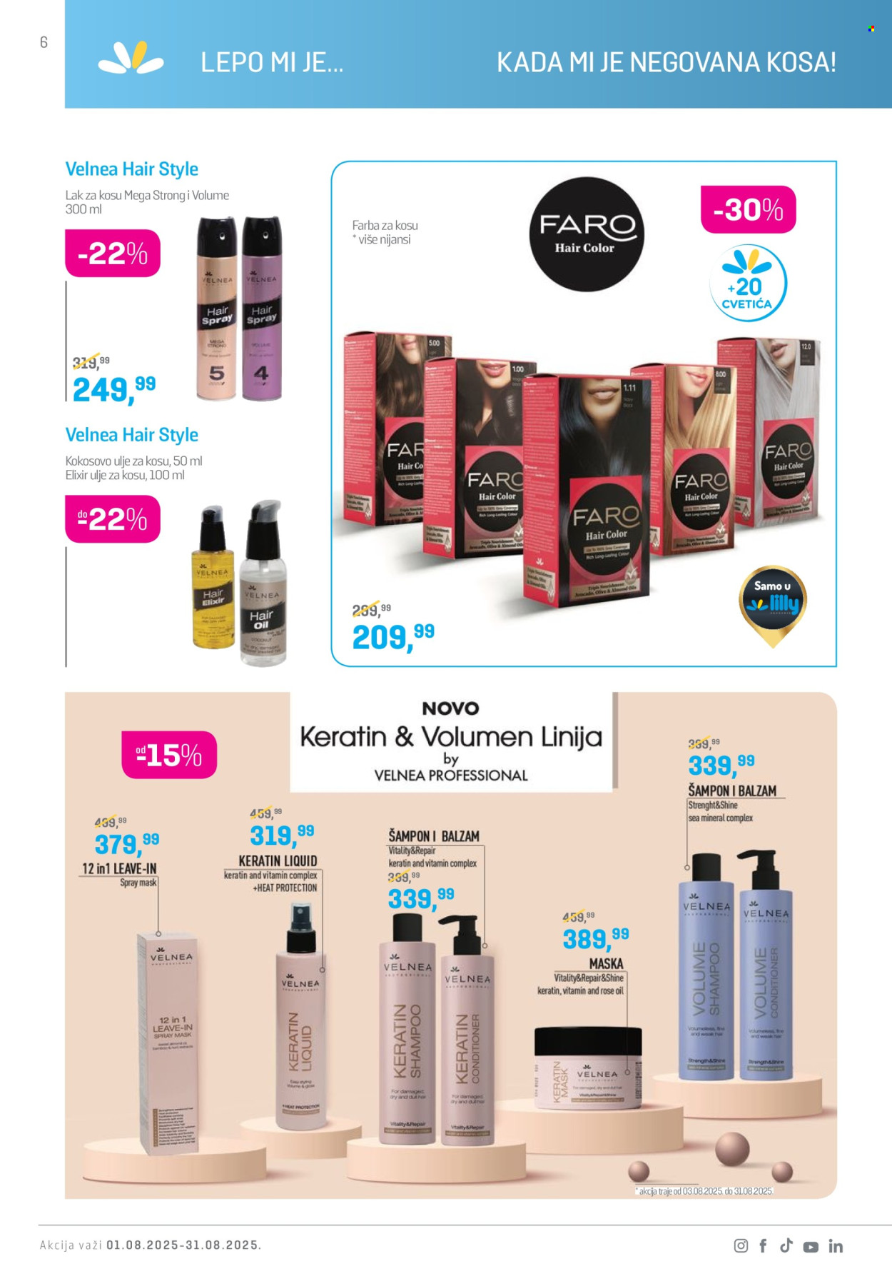 Lilly Drogerie katalog - 01.08.2025 - 31.08.2025. Stranica 6
