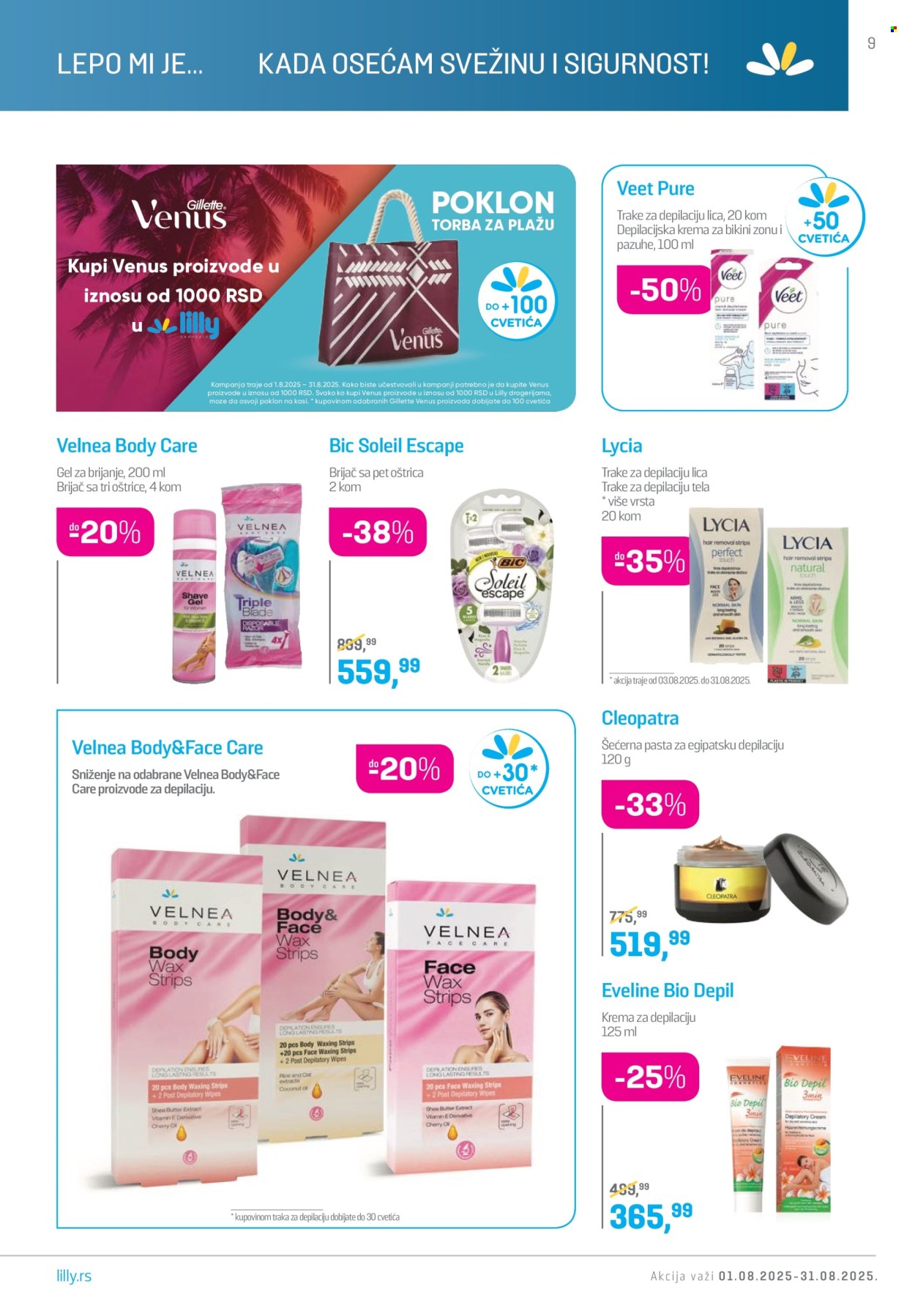 Lilly Drogerie katalog - 01.08.2025 - 31.08.2025. Stranica 9