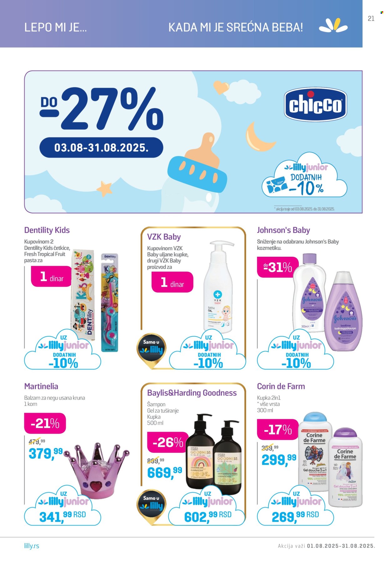 Lilly Drogerie katalog - 01.08.2025 - 31.08.2025. Stranica 21