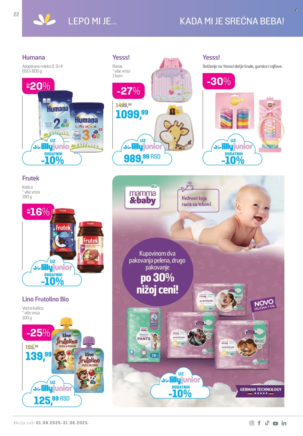 Lilly Drogerie katalog - 01.08.2025 - 31.08.2025. Stranica 22