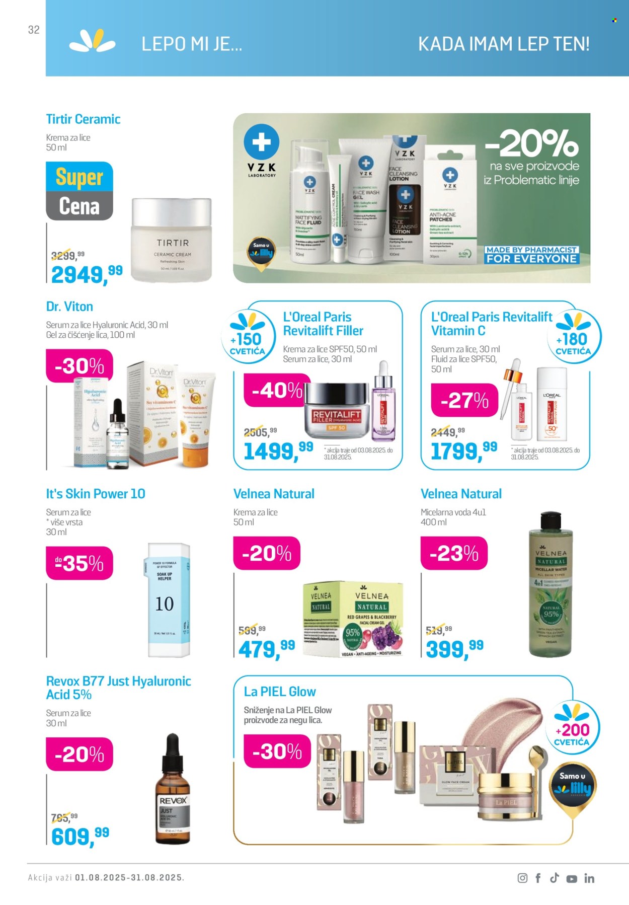 Lilly Drogerie katalog - 01.08.2025 - 31.08.2025. Stranica 32