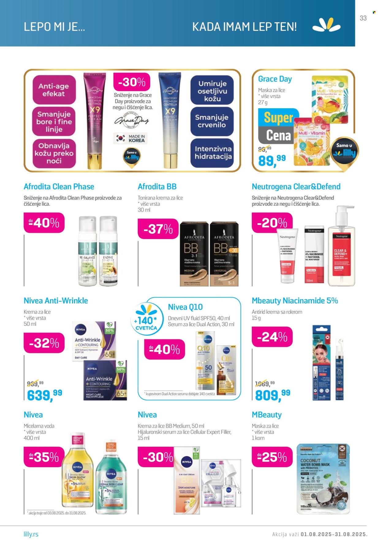 Lilly Drogerie katalog - 01.08.2025 - 31.08.2025. Stranica 33