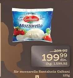Sir mozzarella Santalucia Galbani
