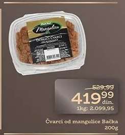 Čvarci od mangulice Bačka