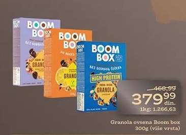 Granola ovsena Boom box