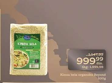 Kinoa bela organska Beyond 500g