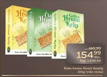 Keks hrono Sweet family