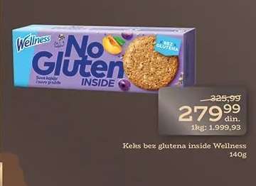 Keks bez glutena inside Wellness