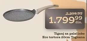 Tiganj za palačinke Eco tortora 20cm Tognana