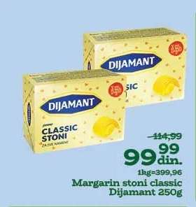 Margarin stoni classic Dijamant 250g
