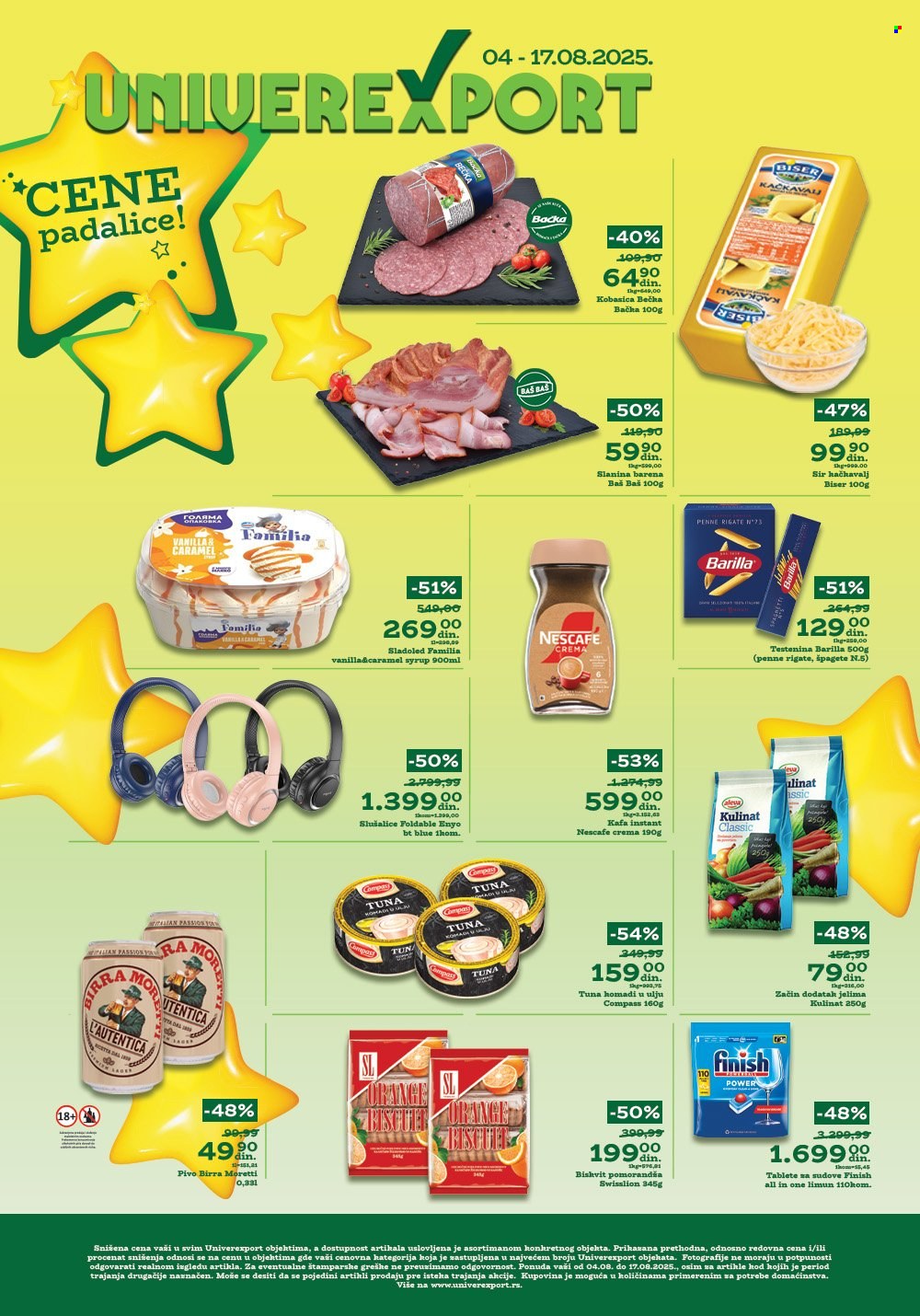 Univerexport katalog - 04.08.2025 - 17.08.2025. Stranica 1