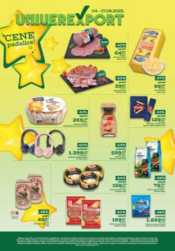 Univerexport katalog - 04.08.2025 - 17.08.2025.