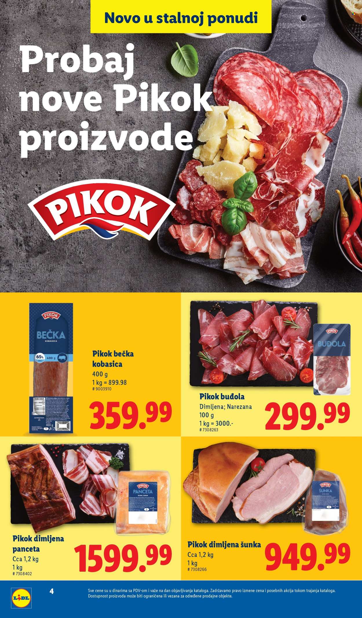 Lidl katalog. Stranica 4