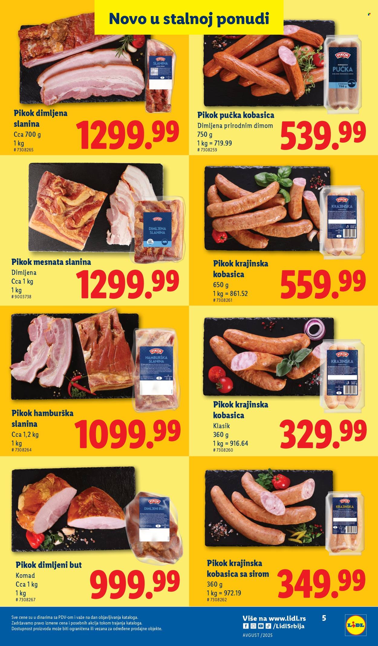 Lidl katalog. Stranica 5