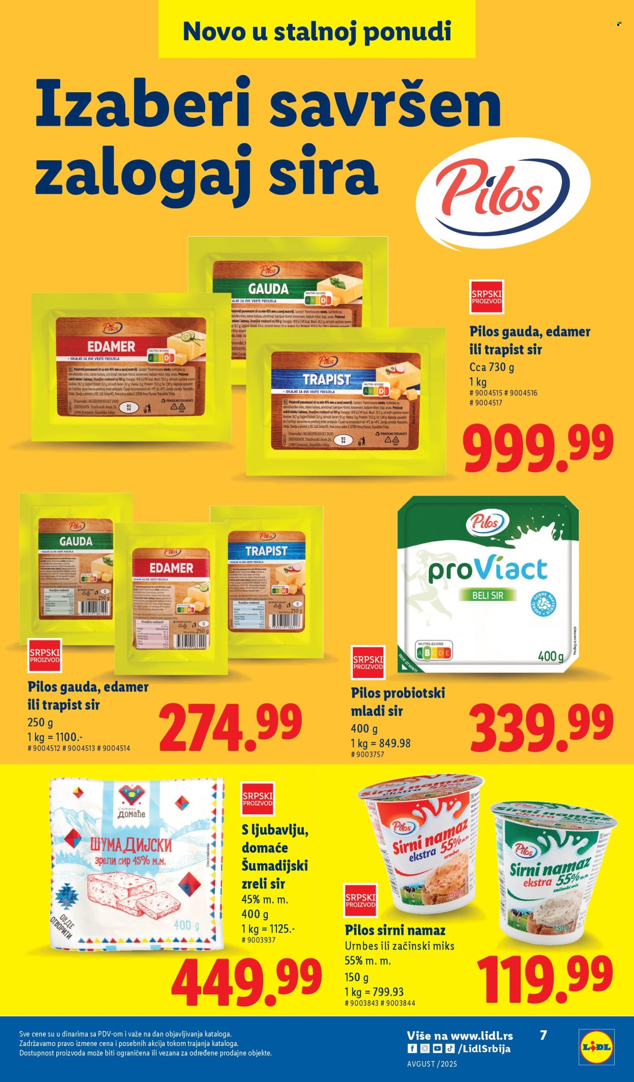 Lidl katalog. Stranica 7