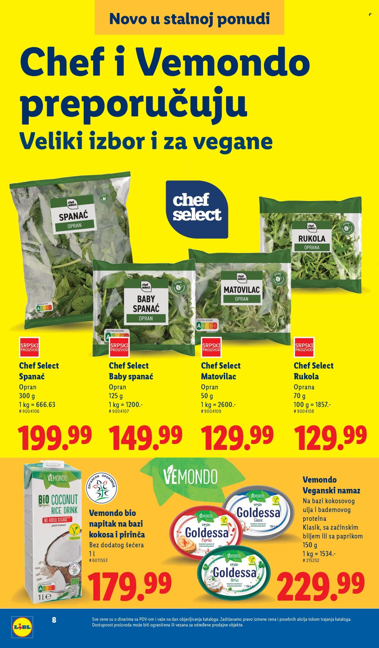 Lidl katalog. Stranica 8