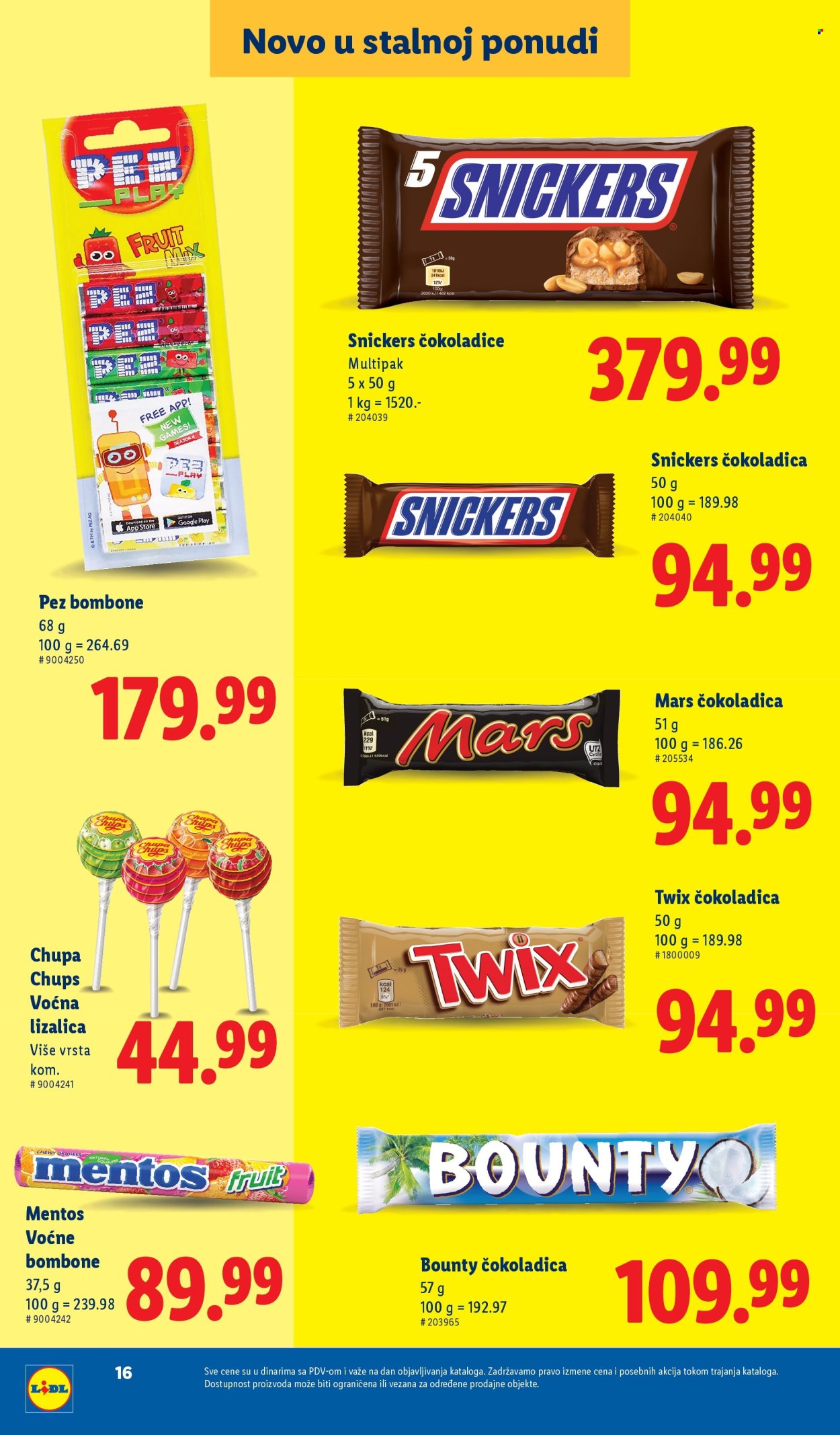 Lidl katalog. Stranica 16