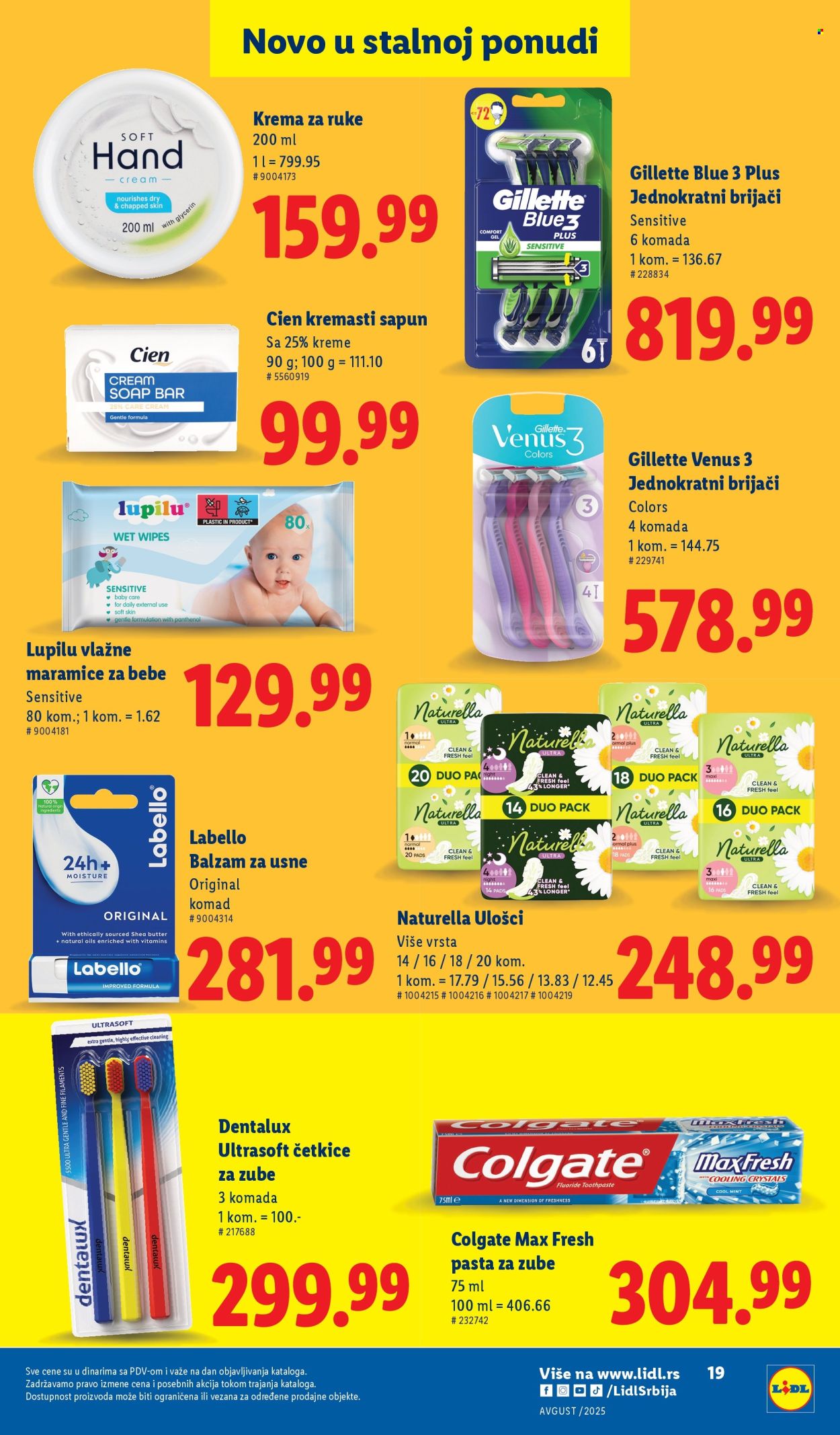 Lidl katalog. Stranica 19