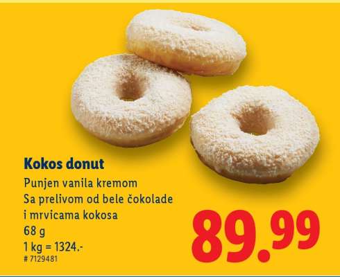 Kokos donut