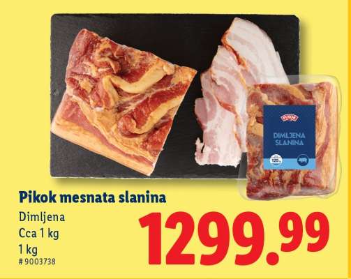 Pikok Mesnata slanina
