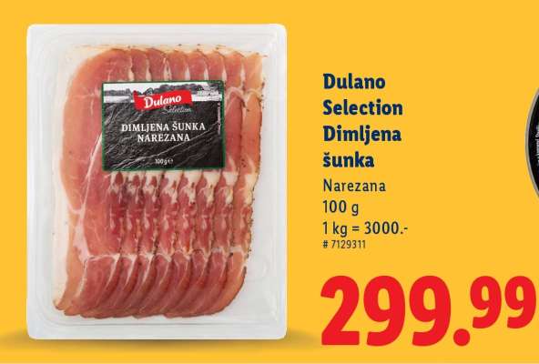 Dulano Selection Dimljena šunka