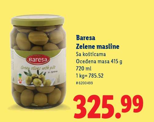Baresa Zelene masline