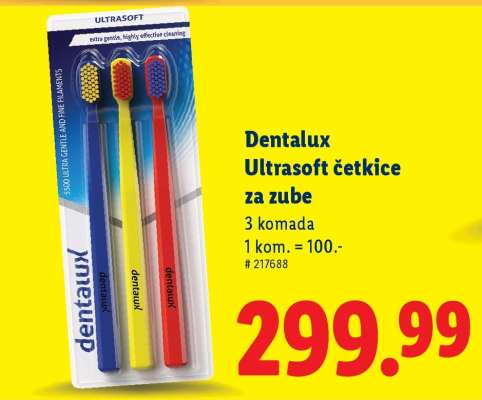 Dentalux Ultrasoft četkice za zube