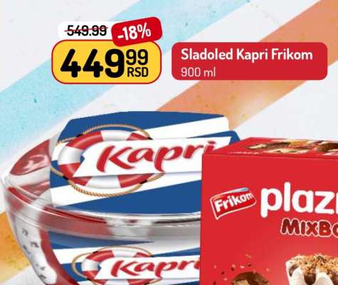 Sladoled Kapri Frikom