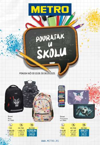 Metro katalog - 10.08.2025 - 06.09.2025.