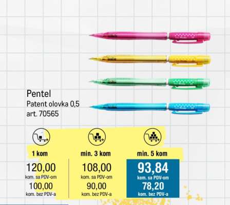 Pentel Patent olovka 0,5