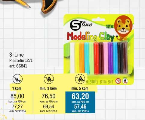 S-Line Modeling Clay