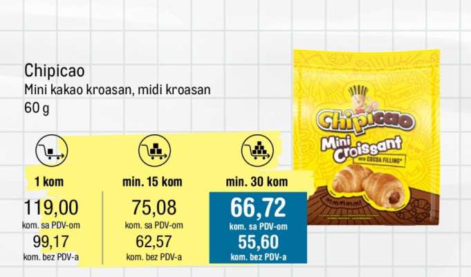 Chipicao Mini Croissant