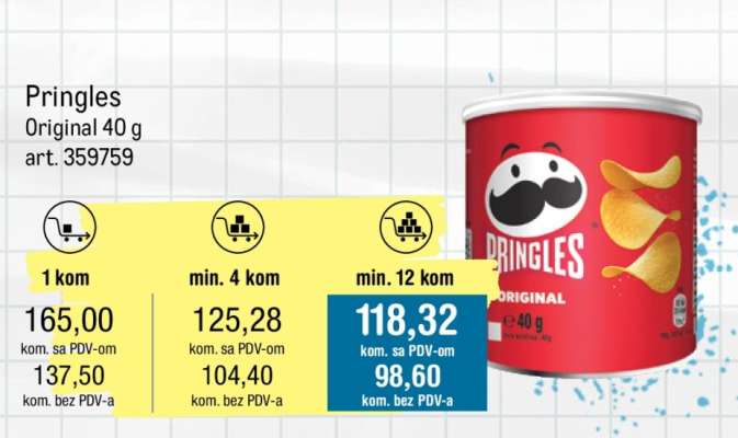 Pringles Original 40 g
