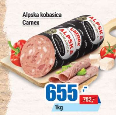 ALPSKA KOBASICA Carnex