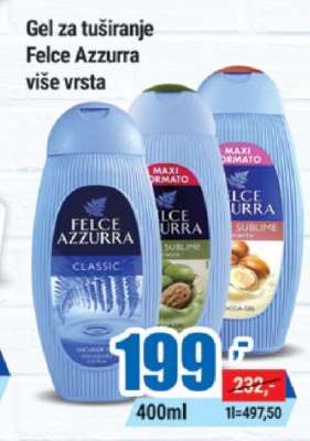 Gel za tuširanje Felce Azzurra
