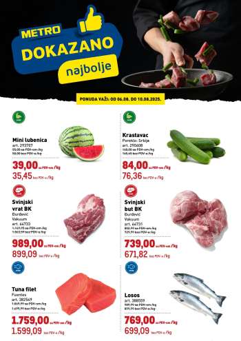 Metro katalog - 06.08.2025 - 10.08.2025.