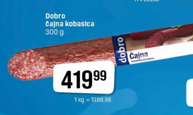 Dobro čajna kobasica