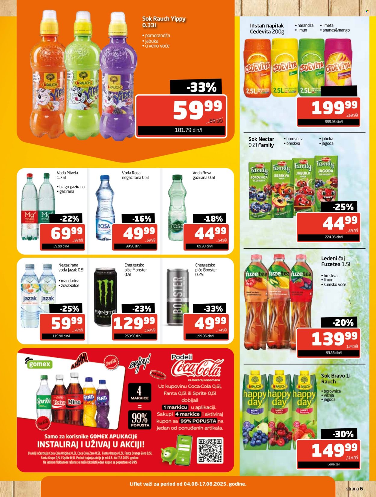 Gomex katalog - 04.08.2025 - 17.08.2025. Stranica 6