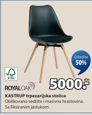 KASTRUP TRPEZARIJSKA STOLICA